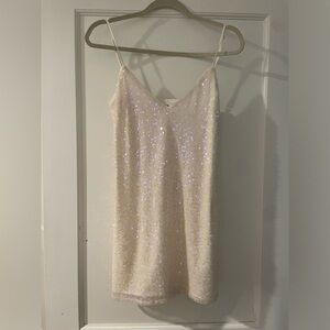 For Love and Lemons sequin mini dress size small